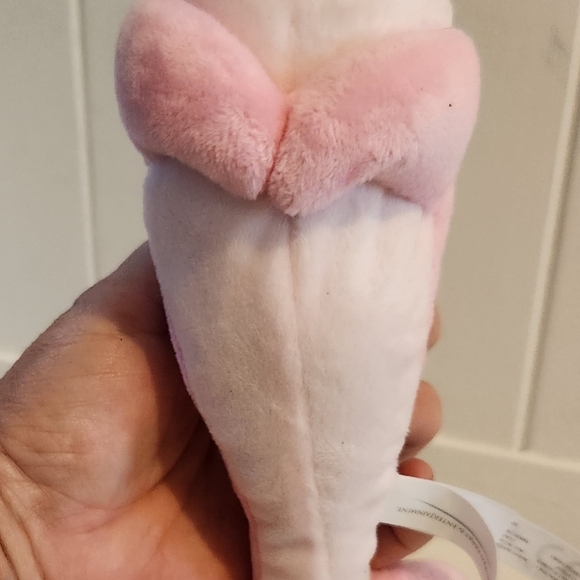 The Petting Zoo Small Pink Dolpin Plush - Picture 3 of 6